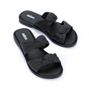 Melissa Black Knotted Sandals